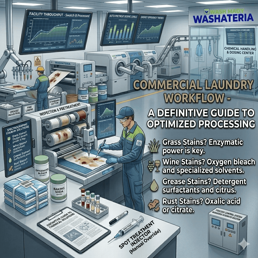 Commercial Laundry Workflow: Step-by-Step Process Optimization